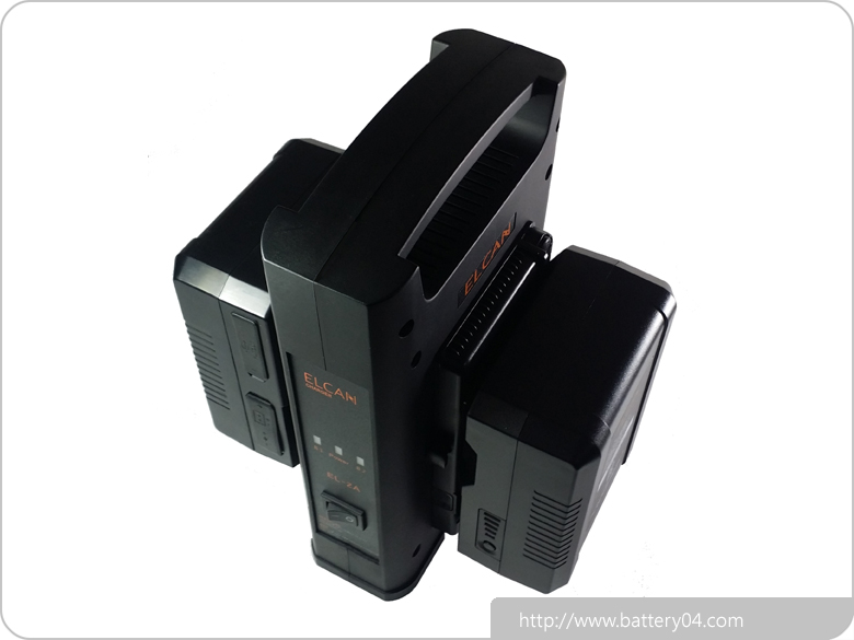 Elcan V-mount battery charger